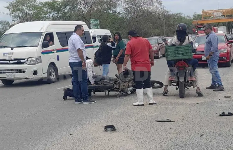 Casi pierde la oreja en un accidente