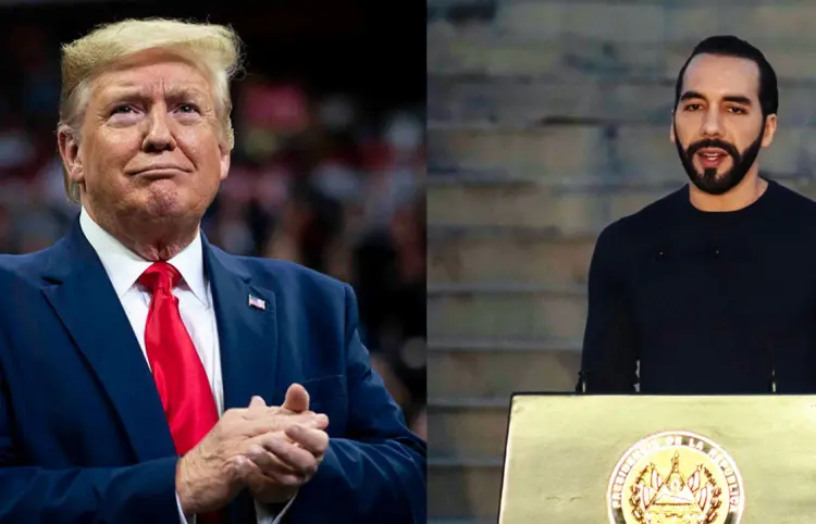 Trump apoda a Nayib Bukele presidente B antes de reunión