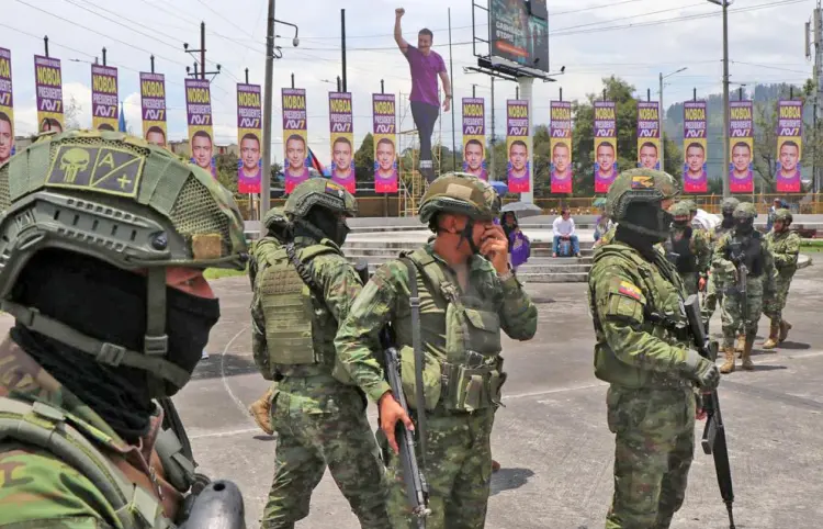 Declaran Estado de Excepción en 9 localidades de Ecuador