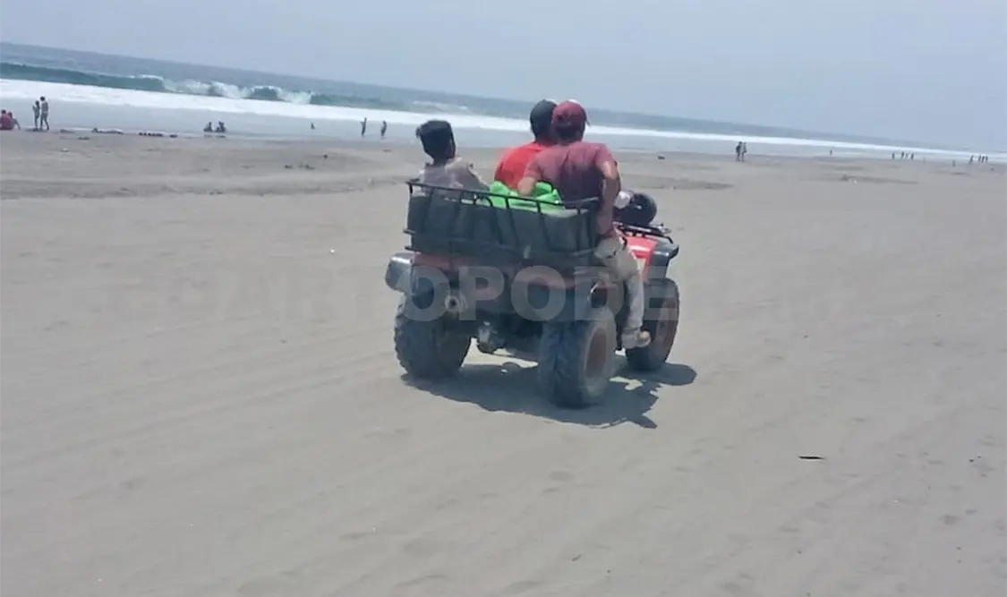 Los vendedores ambulantes no tienen ninguna restricción. Cortesía