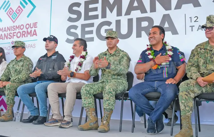 Participa Yamil en arranque de operativo vacacional
