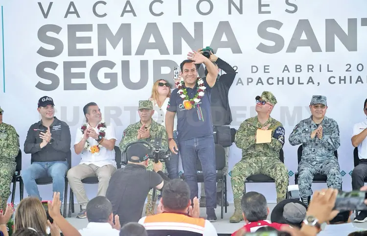 ERA: con paz y seguridad, disfrutemos Semana Santa