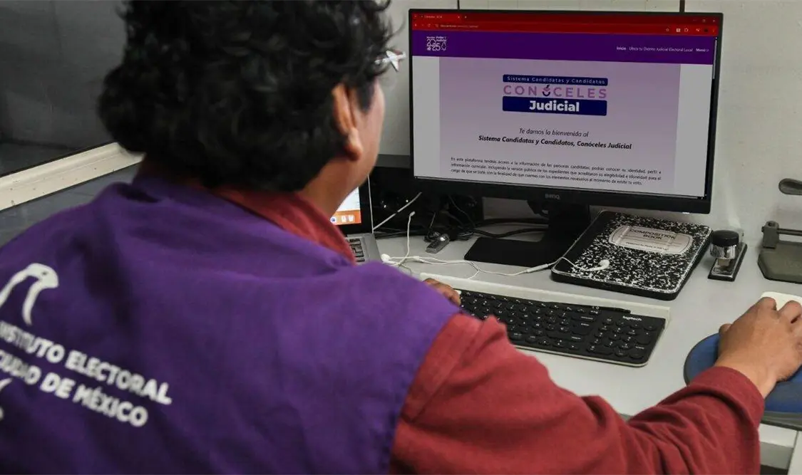 “Conóceles Judicial” puede consultarse en la siguiente liga electrónica: https://sirec.iecm.mx/conoceles-judicial/. Cortesía