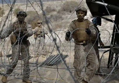 Ejército de EUA controlará área en frontera con México