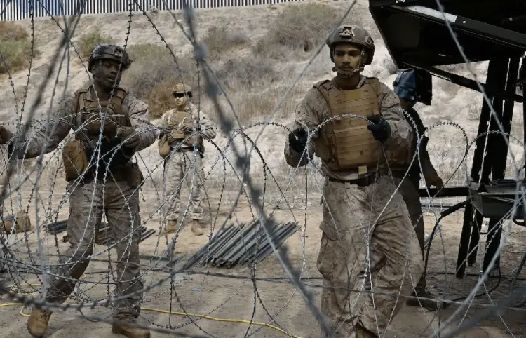 Ejército de EUA controlará área en frontera con México