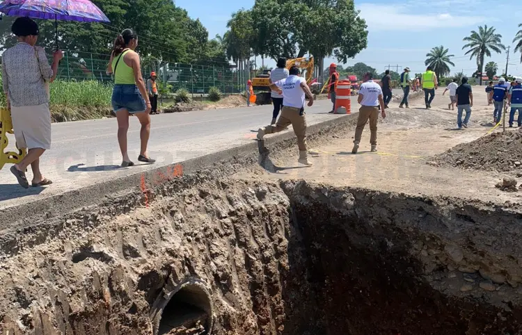 Suspenden servicio de agua por trabajos en el libramiento