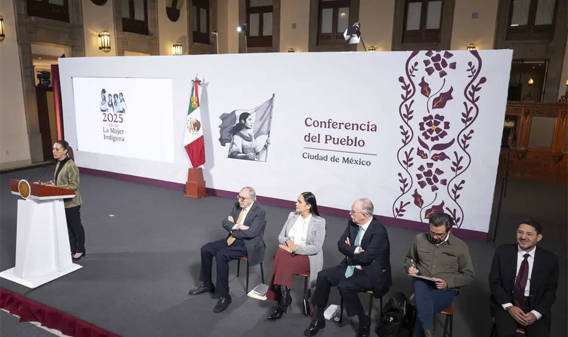 Ante quejas de productores estadounidenses sobre el precio bajo del jitomate mexicano, la titular del ejecutivo federal señaló que es el precio de producción, sencillamente. Cortesía