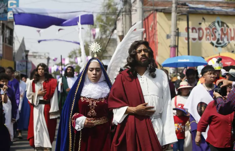 Iztapalapa celebra la 182 Pasión de Cristo