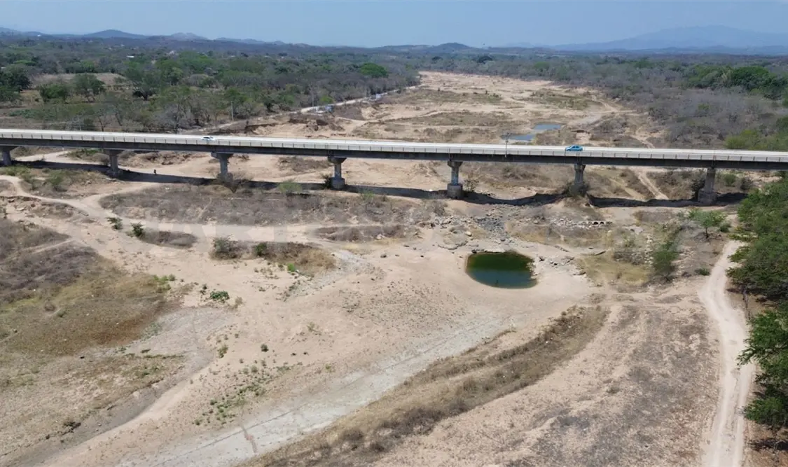 Reportan que el río La Venta está agonizando