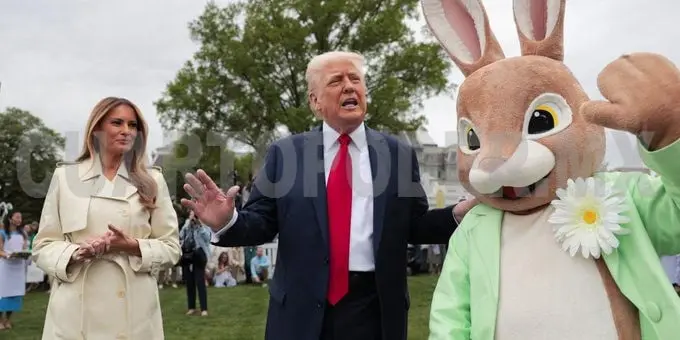 Trump asegura que “la religión regresa a Estados Unidos” durante acto de Pascua