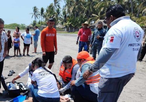 Un ahogado y cuatro rescatados en playas