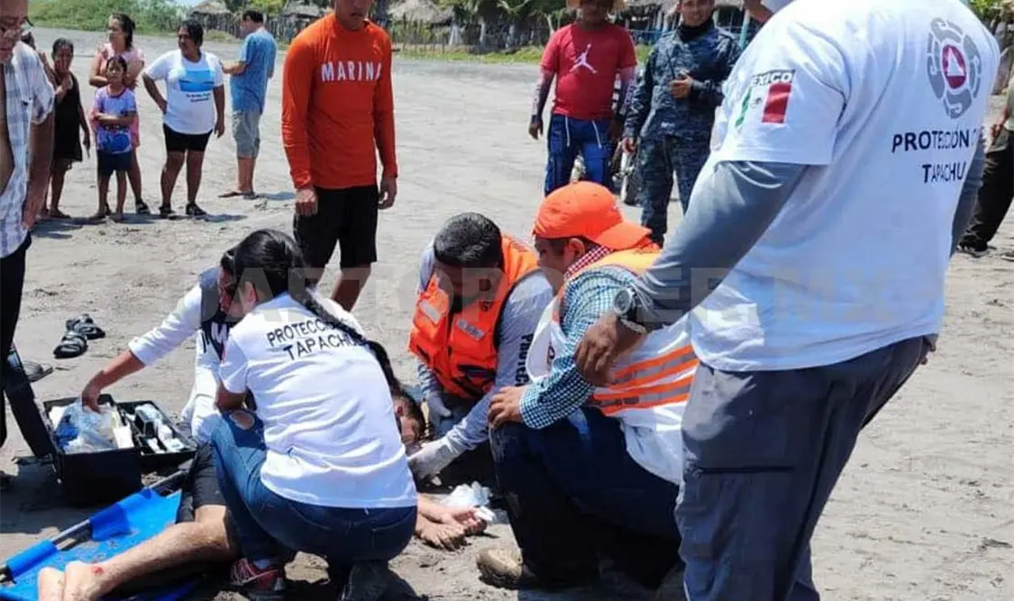 Un ahogado y cuatro rescatados en playas