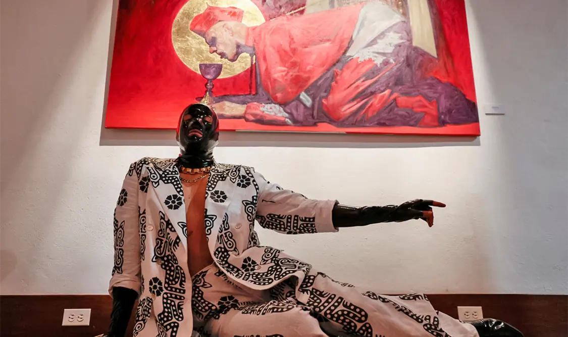 La exposición fue suspendida por segunda ocasión tras las protestas. Cortesía