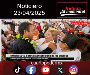 #Noticiero TVO #TuDiarioVivir con Adolfo Luján.