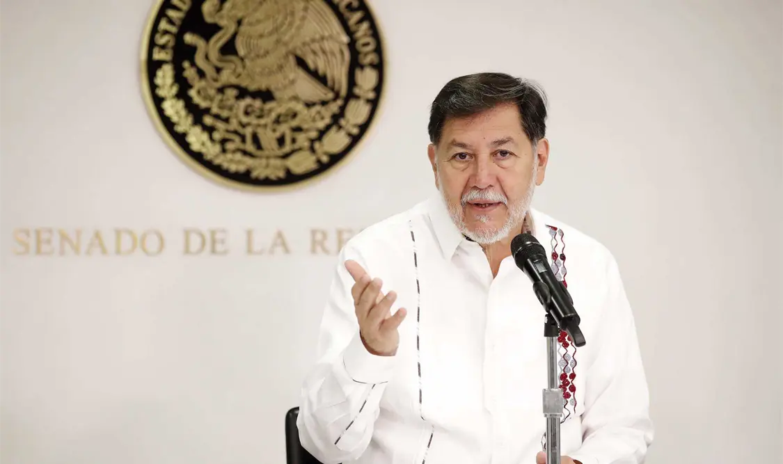 Fernández Noroña adelantó que presentarán una impugnación contra los candidatos con supuestos nexos con el narco tras los fallos detectados. Cortesía