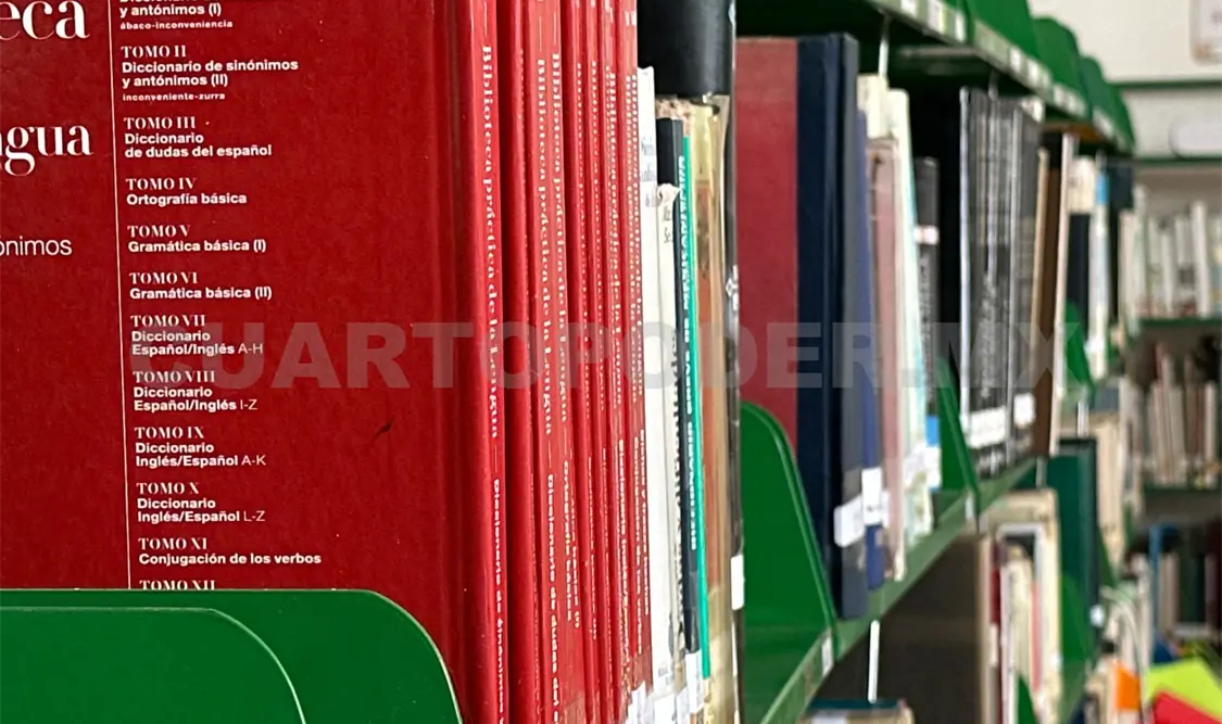 Rezago literario en bibliotecas