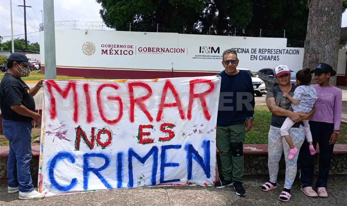 40 mil migrantes están varados en Tapachula