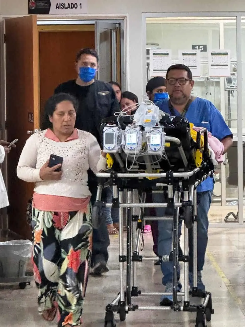 Hospital “Dr. Jesús Gilberto Gómez Maza”IMSS Bienestar realiza tercer traslado internacional de paciente pediátrico en 2025