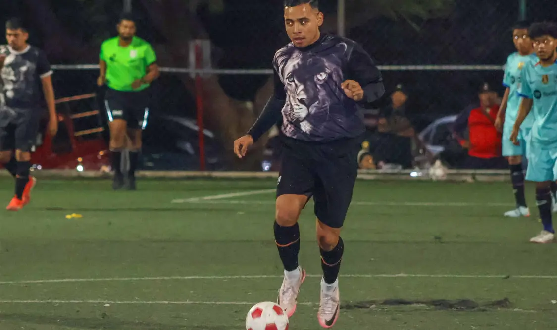 Copanu volvió a las canchas para competir en la Liga de Fut 7 Cerro Hueco, luego de haberse coronado en el Torneo Ámbar. Alan Pola/CP