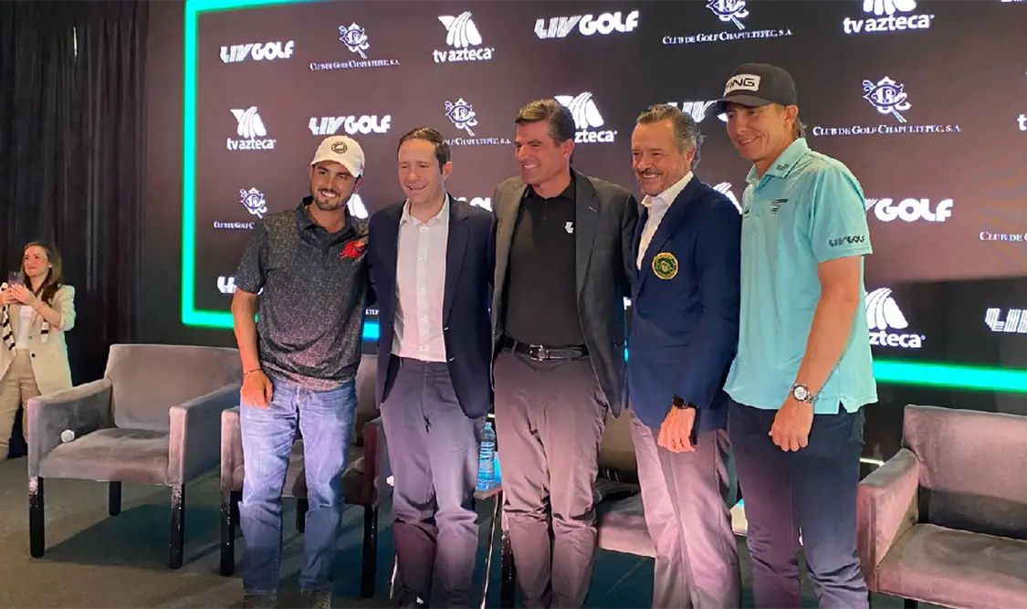 LIV Golf se llevará a cabo por primera vez en CDMX