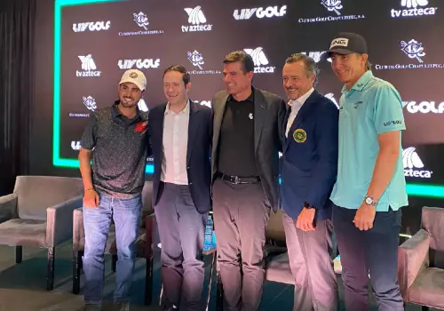 LIV Golf se llevará a cabo por primera vez en CDMX