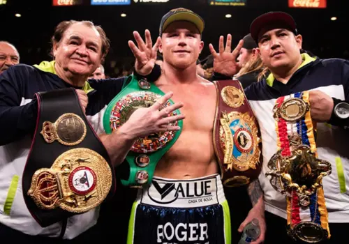 "Canelo" Álvarez contra William Scull
