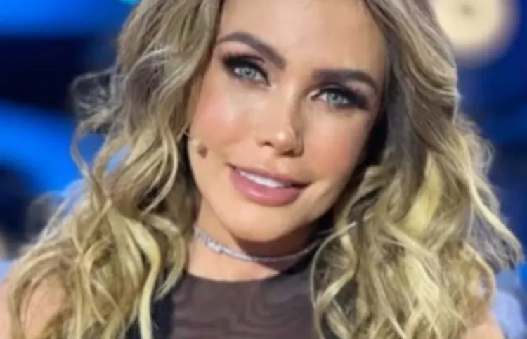Sabine Moussier rompe en llanto