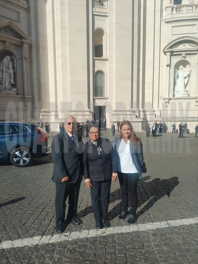 Rosa Icela Rodríguez representa a México en el funeral del papa Francisco