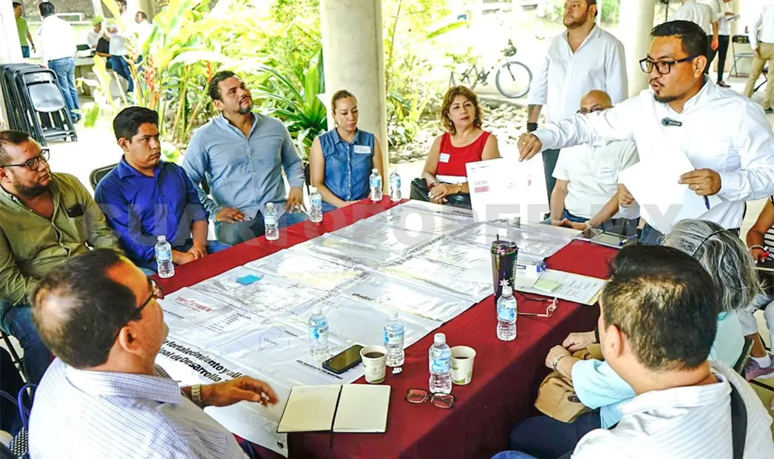 Durante el taller se generaron propuestas para focalizar el desarrollo integral del municipio. CP