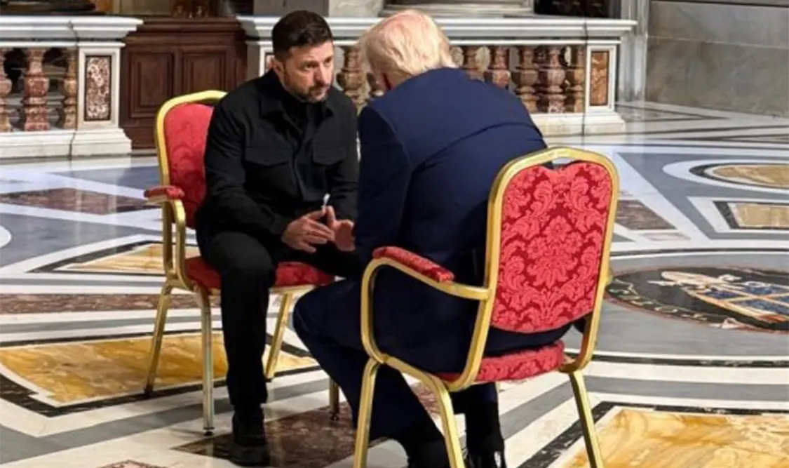 Fue un encuentro de 15 minutos. Cortesía