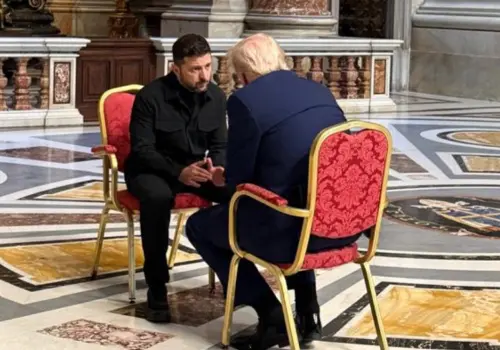 Trump y Zelensky se reúnen