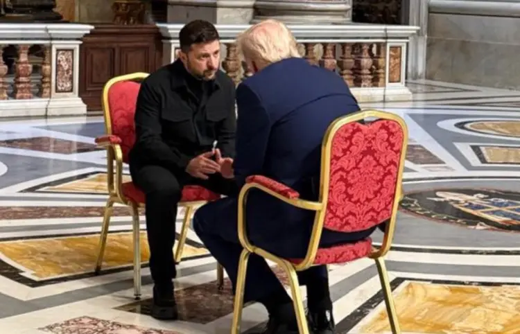 Trump y Zelensky se reúnen
