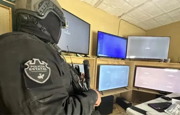 Crimen halconea con 10 mil cámaras en 23 estados