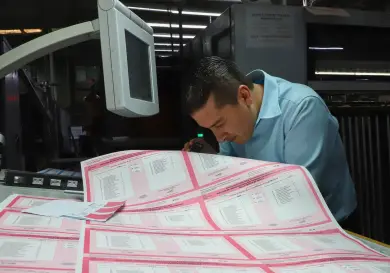 Concluyen impresión de más de 600 millones de boletas