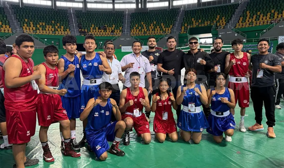 Pugilistas a Olimpiada Nacional