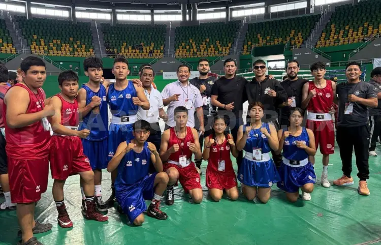 Pugilistas a Olimpiada Nacional