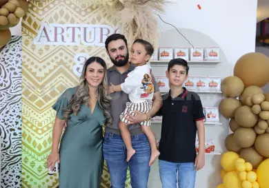 ¡Felices 3 años, Arturo!