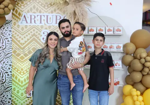 ¡Felices 3 años, Arturo!