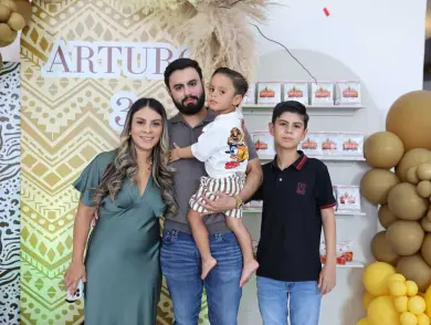 ¡Felices 3 años, Arturo!