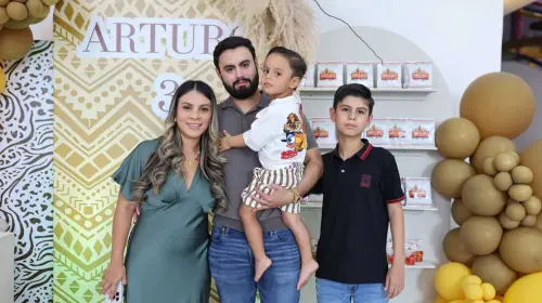 ¡Felices 3 años, Arturo!