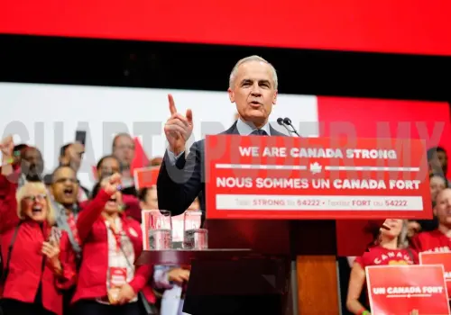 Claudia Sheinbaum felicita a Mark Carney por su triunfo oficial como Primer Ministro de Canadá