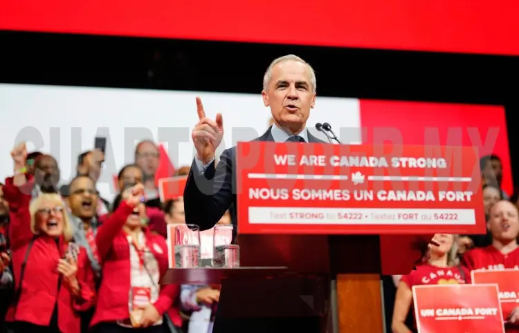 Claudia Sheinbaum felicita a Mark Carney por su triunfo oficial como Primer Ministro de Canadá