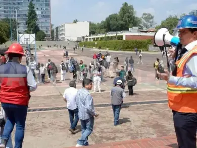México realiza el Primer Simulacro Nacional 2025 con hipótesis de sismo de magnitud 8.1