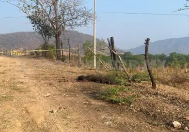 Encuentran cuerpo sin vida en camino de terracería