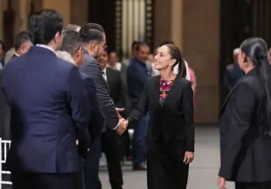 Líderes sindicales respaldan a Claudia Sheinbaum