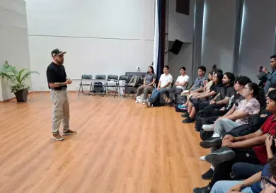 Participan en taller sobre industria audiovisual