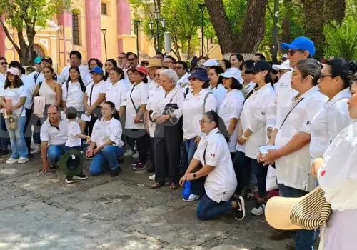 Marchan en el Día Internacional del Trabajo