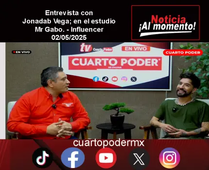 Entrevista con Jonadab Vega; en el estudio Mr Gabo. - Influencer