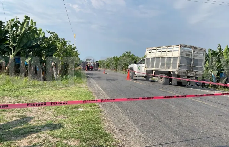 Fallece al sufrir un percance carretero en moto