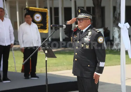 Nuevo coordinador de la GN asume cargo